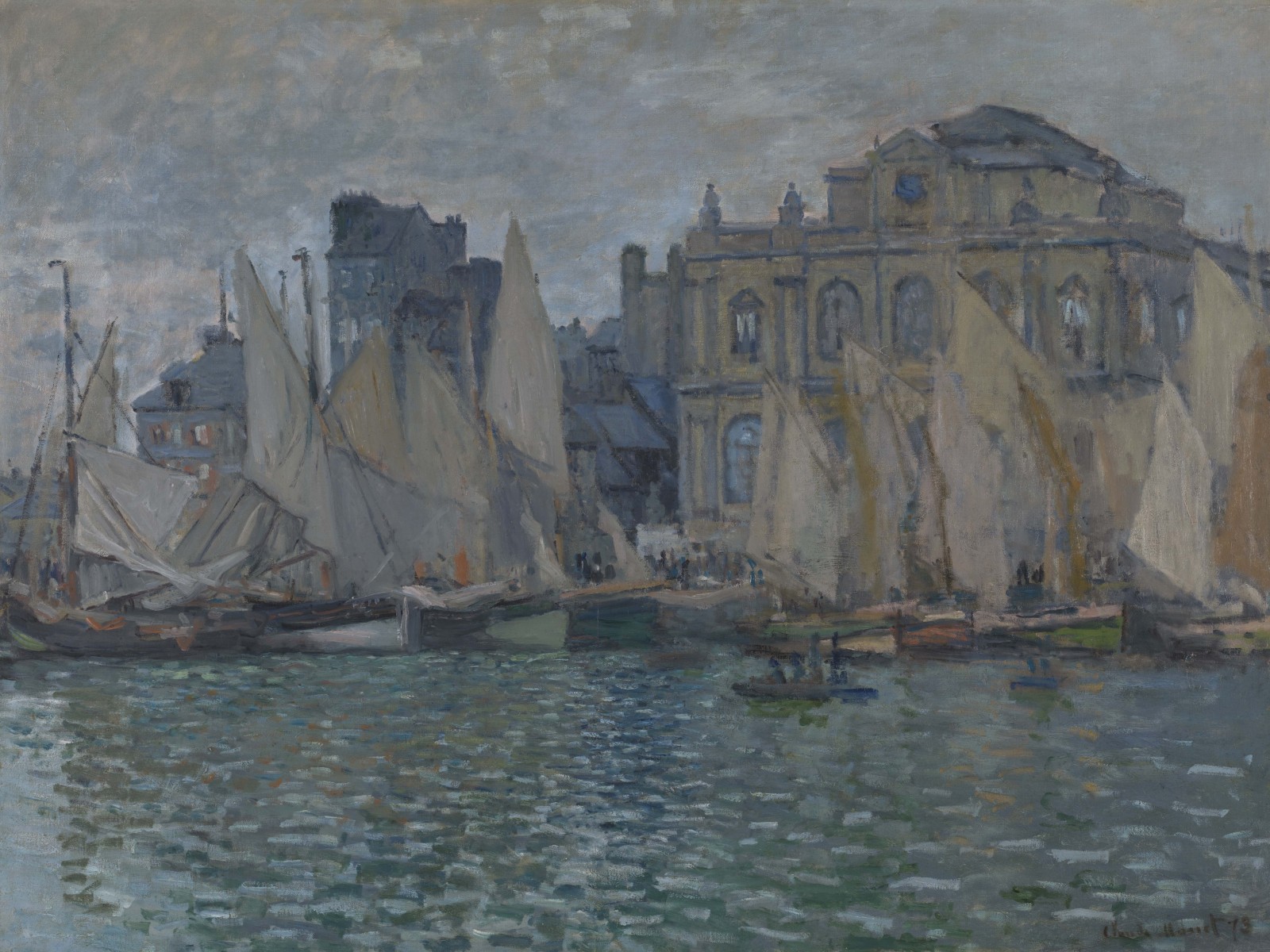 24. Claude MONET Le Musée du Havre © The National Gallery London  All rights Reserved